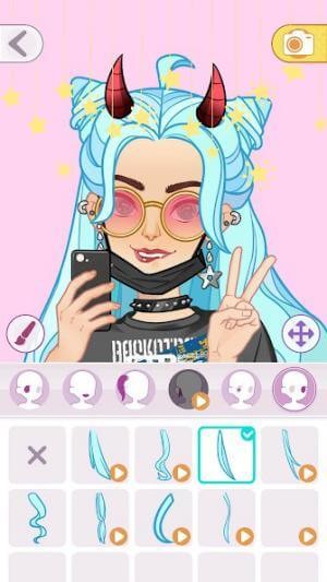 Vlinder Avatar Maker có vô số item để bạn làm đẹp cho nhân vật