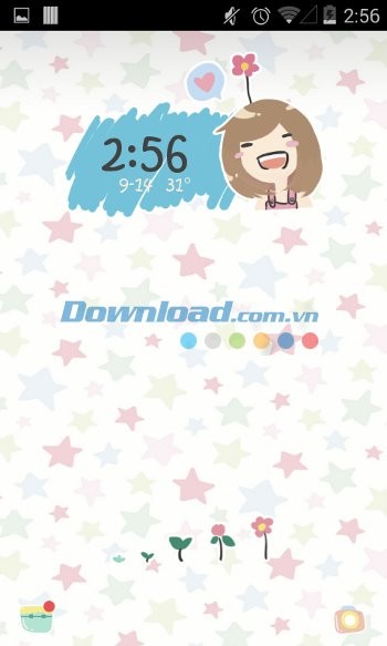 VLocker gồm nhiều kiểu màn hình khóa