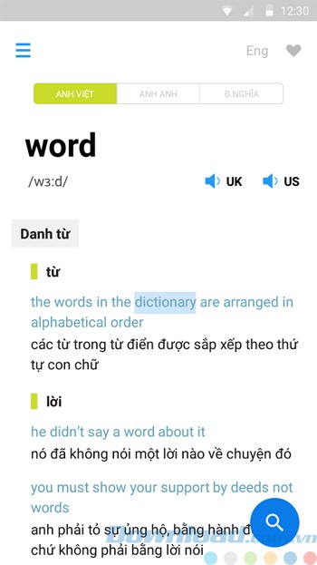 Từ điển Anh Việt