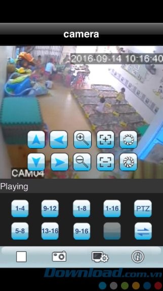 Điều khiển stream video với vMEye