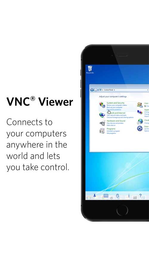 VNC Viewer cho phép bạn kết nối với máy tính tại bất cứ nơi đâu trên thế giới