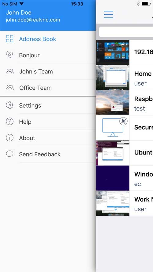 VNC Viewer iOS gồm phiên bản miễn phí, dùng thử và trả phí