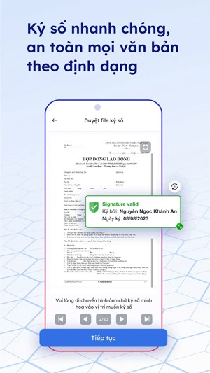 Ký số nhanh chóng