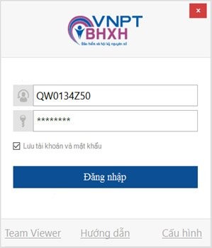 Đăng nhập VNPT BHXH