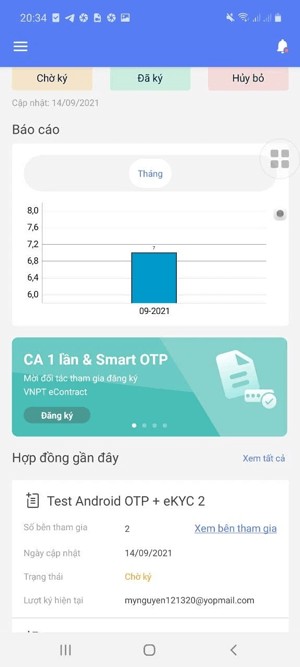 Giao diện chính của ứng dụng
