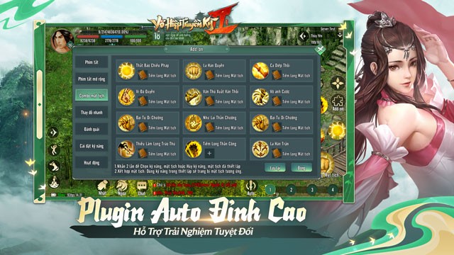 Auto thông minh, hoạt động ổn định – hỗ trợ người chơi cày cấp