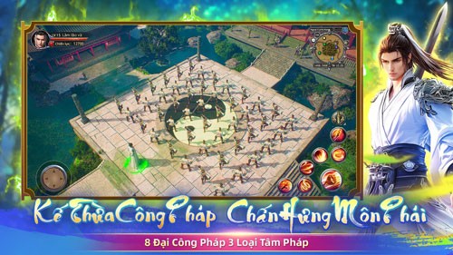 Kế Thừa Công Pháp Chấn Hưng Môn Phái