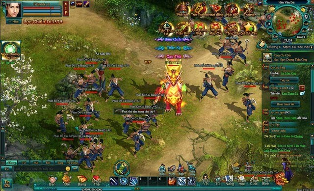 Đồ họa game Võ Lâm Chi Mộng đẹp mắt