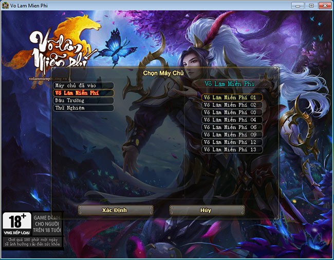 Võ lâm truyền kỳ miễn phí trên máy tính