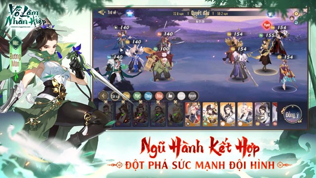 Võ Lâm Nhàn Hiệp VNG - Game chiến thuật thẻ tướng
