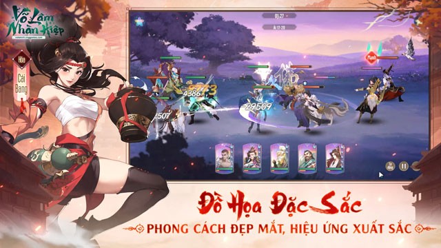 Đồ họa sắc nét, hiệu ứng xuất sắc