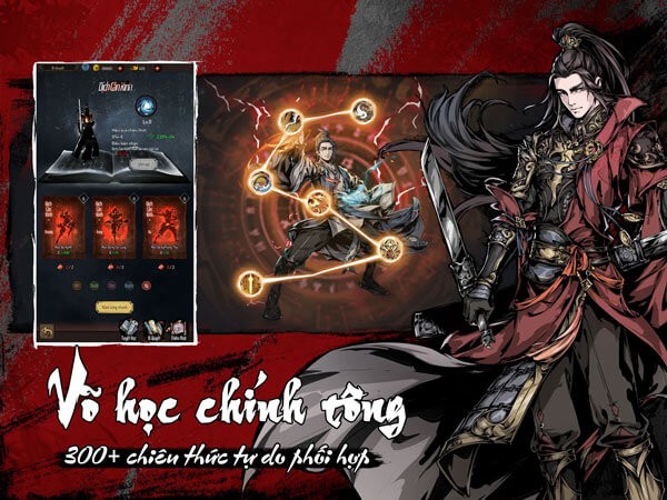 Võ học chính tông - Hơn 300 chiêu thức tự do phối hợp