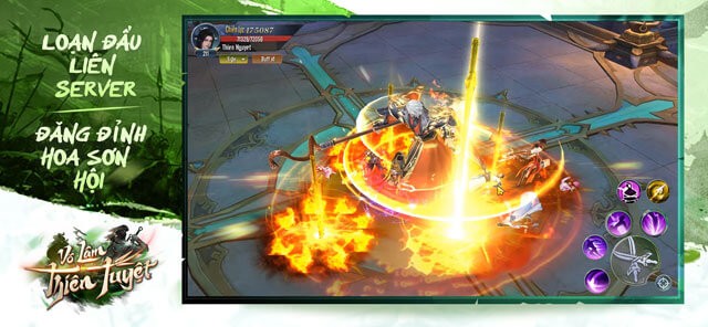 Loạn đấu server - Đăng đỉnh hoa sơn hội