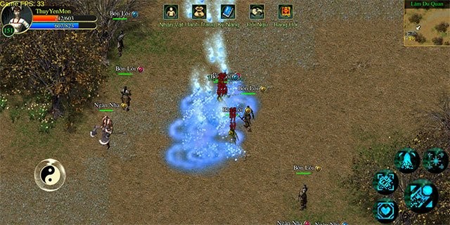 Game Võ Lâm Truyền Kỳ trên mobile