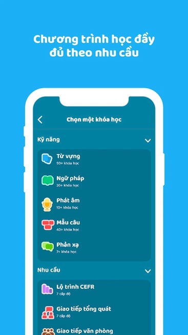 Chương trình học đa dạng