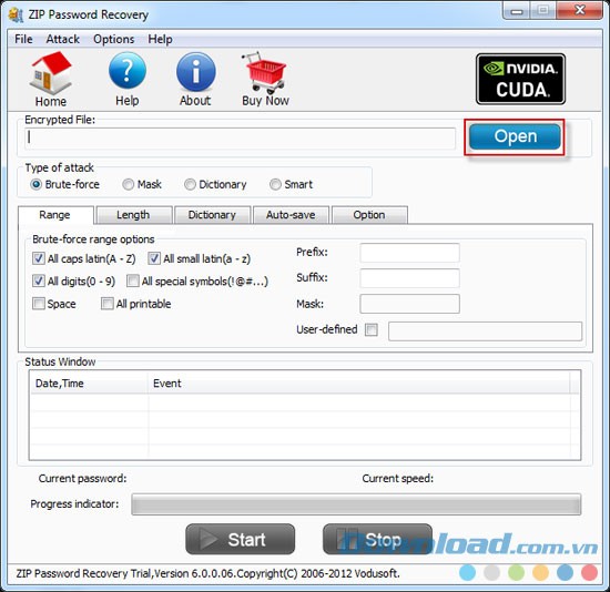 Vodusoft ZIP Password Recovery