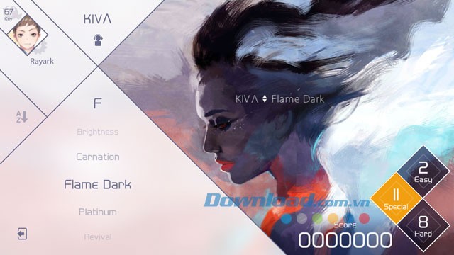 Giao diện chơi game VOEZ trên Android