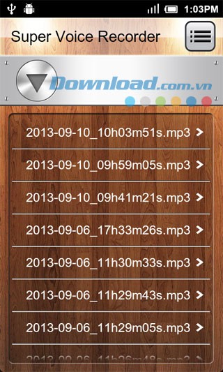 Voice Recorder cho Android