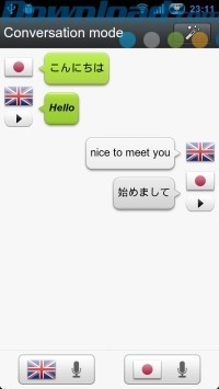 Dịch song song 2 ngôn ngữ trong cuộc hội thoại