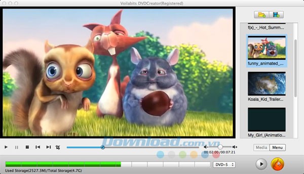 Voilabits DVDCreator cho Mac