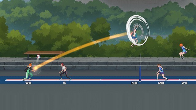 Học các kỹ thuật chơi bóng chuyền thông qua mini game trong VolleyBall King