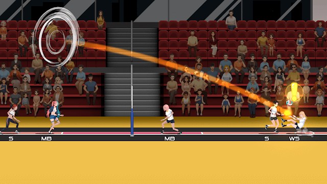 Trải nghiệm các trận đấu bóng chuyền sôi động trong game VolleyBall King