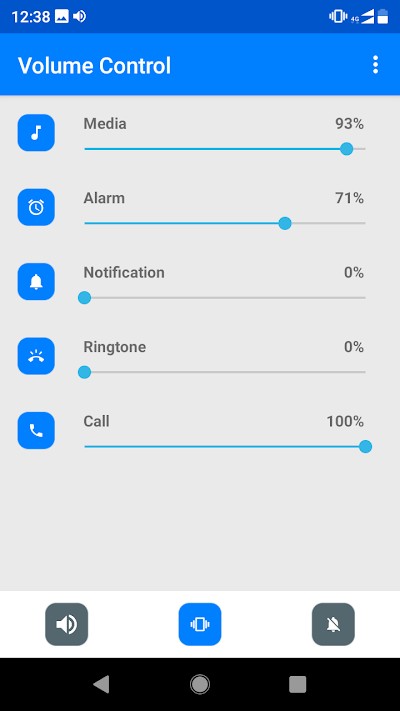 Volume Control cho Android
