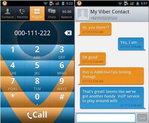 Vonage Mobile for Android
