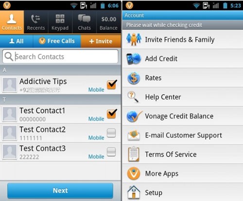 Vonage Mobile for Android