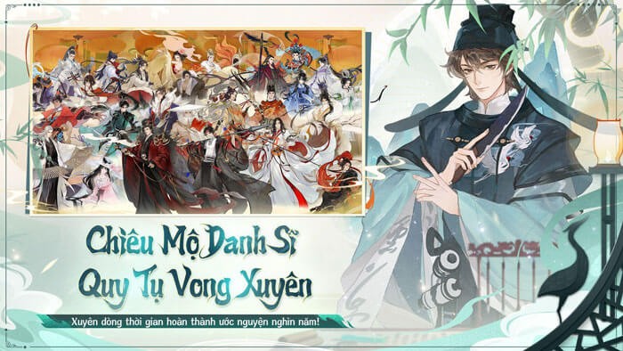 Chiêu mộ danh sĩ quy tụ vong xuyên