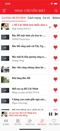 Kênh âm nhạc chuyên biệt với nhiều loại khác nhau