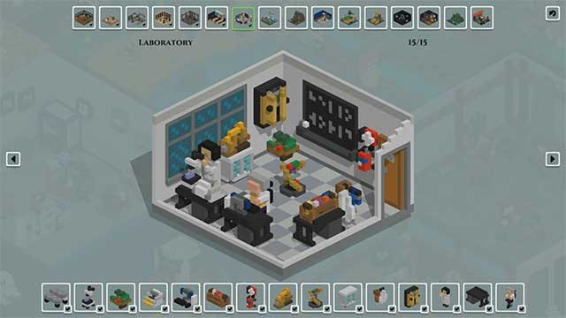 Voxelgram là một biến thể 3D của game siêu trí tuệ Nonogram/Picross