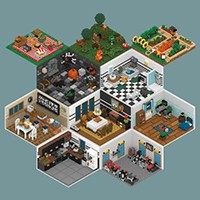 Voxelgram 2: Giải đố tạo hình 3D độc đáo