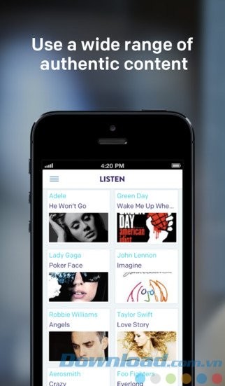 Nội dung cập nhật và phong phú