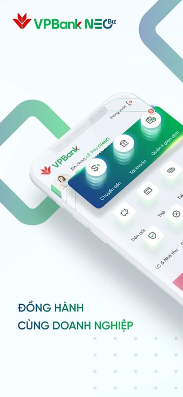 Ứng dụng ngân hàng cho doanh nghiệp
