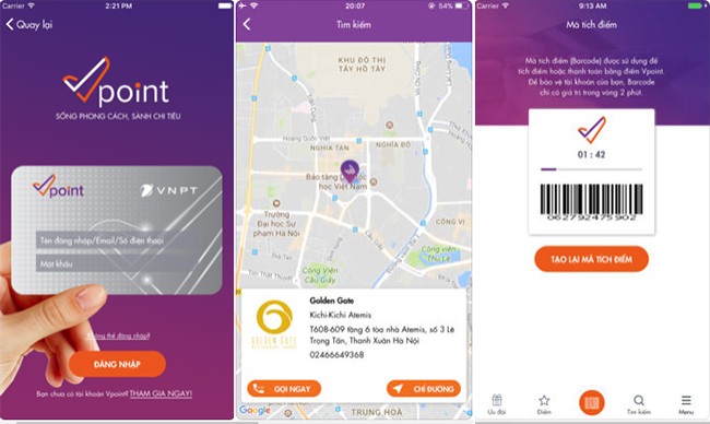 Thẻ tích điểm Vpoint