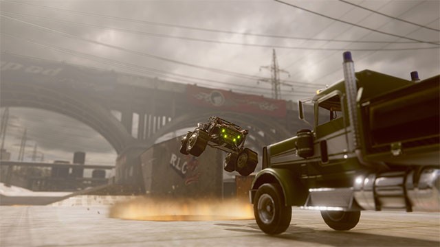 Điều khiển xe trên chiến trường