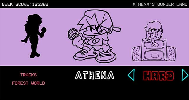 Bản Mod này bổ sung bài hát mới Forest World với hình nền và hộp thoại mới