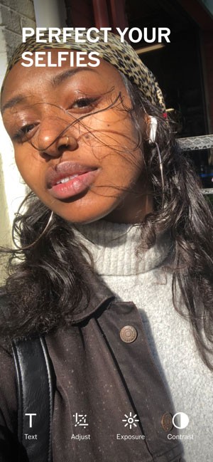 Chỉnh sửa ảnh selfie