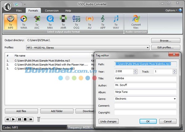 VSDC Free Audio Converter