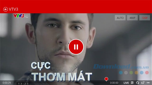 Cài đặt VTV GO và trải nghiệm VTV3 HD trên máy tính