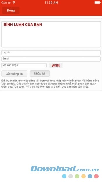 Bình luận, cập nhật trao đổi tin tức dễ dàng, nhanh chóng