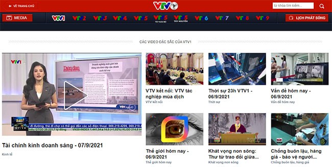 Video lưu trữ trên VTV.vn