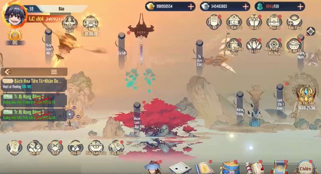 Trang chủ game Vũ Trụ Phong Thần 3D