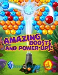 Vulcan Pop Bubble Shooter cho Android có nguồn sức mạnh tuyệt vời