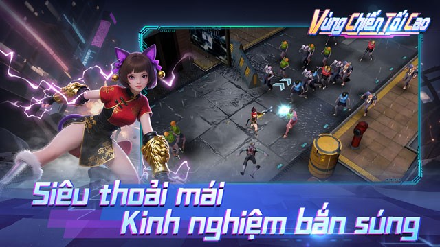 Siêu thoải mái, kinh nghiệm bắn súng