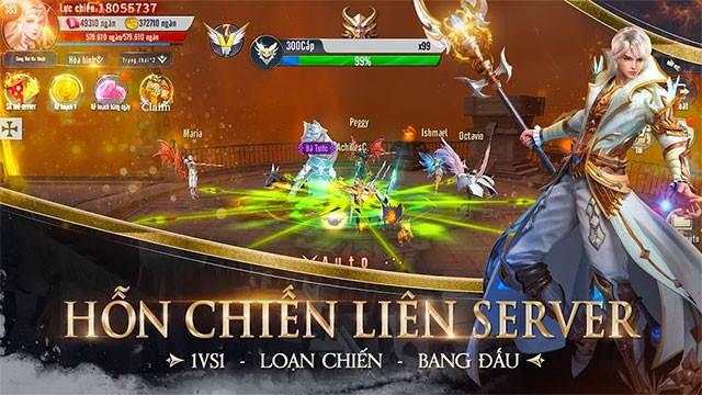 Giao diện game Vùng Đất Bí Ẩn cho iPhone