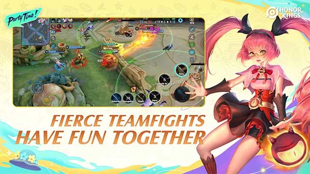 Lập team chiến đấu mạnh mẽ, tận hưởng niềm vui