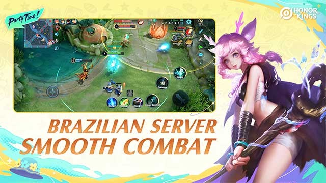 Llối chơi mượt mà nhờ máy chủ Brazil chuyên dụng