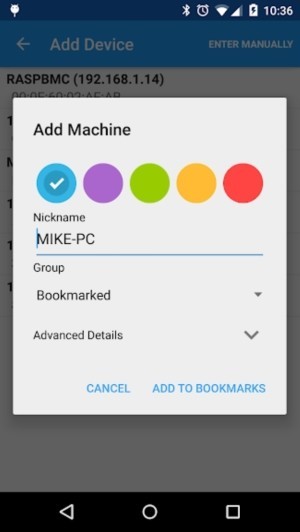 Thêm thiết bị dễ dàng